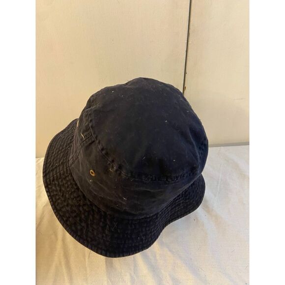 Adidas bucket hat cap black OS 100 cotton Fishing - Picture 2 of 4